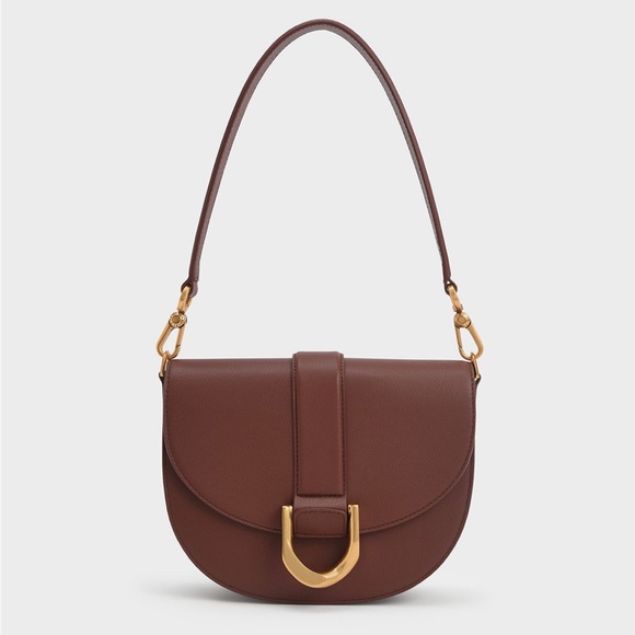 Charles & Keith Handbags - NWT Charles & Keith Saddle Bag